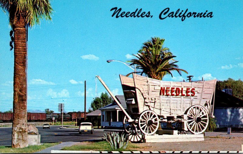 California Needles Welcome Sign On Highway 66