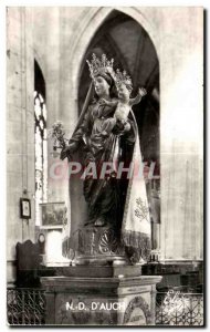 Old Postcard The Cathedral Auch venerated statue of St. Mary of Auch