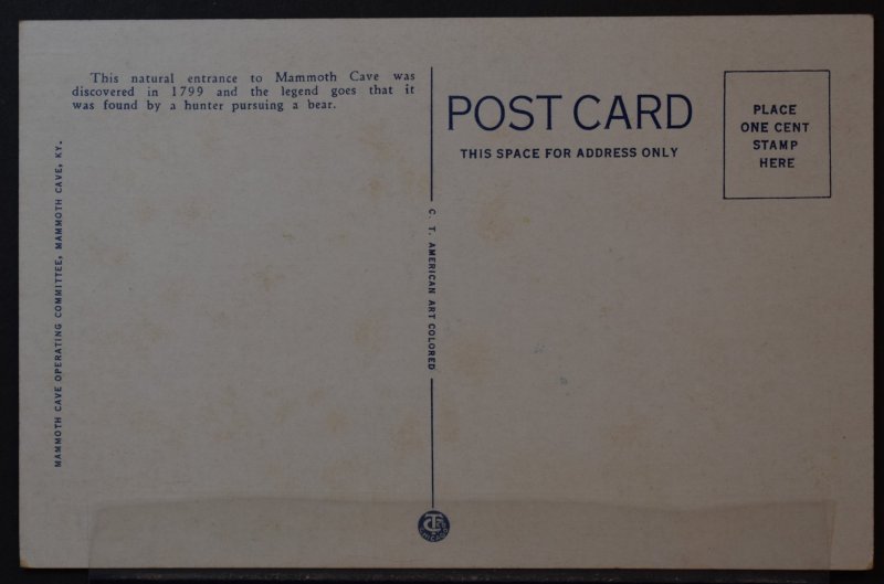 Mammoth Cave, KY - Entrance