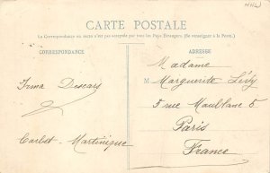 Type et Costume Creole Martinique Postal used unknown 