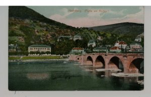 Germany - Heidelberg. Bridge Across Neckar River