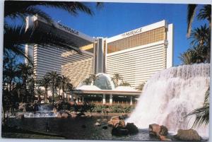 The Mirage - waterfall and lagoon