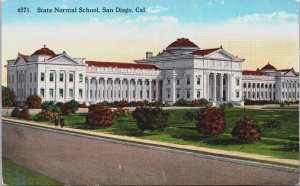 State Normal School San Diego California Vintage Postcard C139