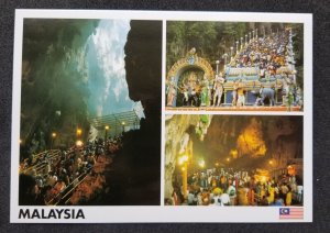 [AG] P53 Malaysia Batu Caves Hindu Temple Tourism Festival (postcard) *New