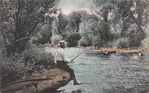 Fishing on Indian River Antwerp, New York  