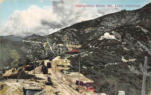 Approaching Storm Mount Lowe CA