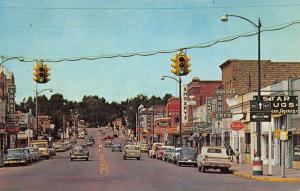 Walsenburg Colorado Street Scene Store Fronts Vintage Postcard K93593