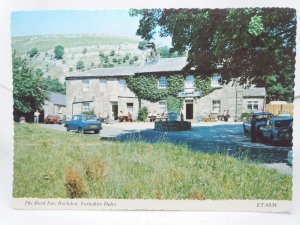 The Buck Inn Buckden Yorkshire Dales Yorkshire Vintage Postcard 1970s