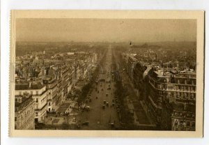 3138567 France PARIS Street Avenue des Champs-Elysees Vintage
