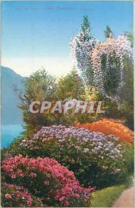 Old Postcards Lake Como Villa Carlotta Giardino