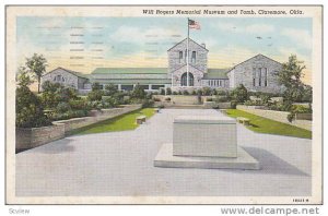 Will Rogers Memorial Museum and Tomb, Claremore, Oklahoma, PU-1943