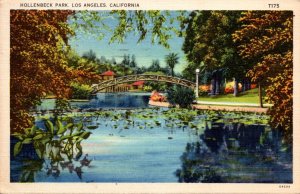 California Los Angeles Hollenbeck Park 1939