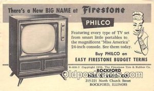 Philco, Rockford Tire & Culc Co Rockford, IL, USA 1956 