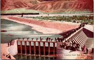 Nevada Reno Head Gates Of Irrigation Project