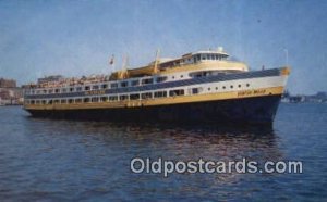 Wilson Line Excursion Vessel, Boston, Massachusetts, MA USA Ferry Ship Unused 