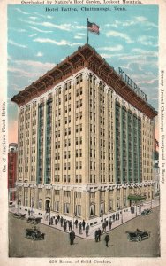 Vintage Postcard 1931 Hotel Patten Building Chattanooga Tennessee TN Structure