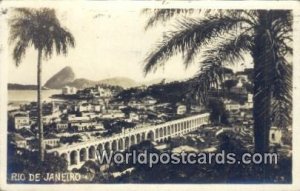 Real Photo Rio De Janeiro Brazil 1928 