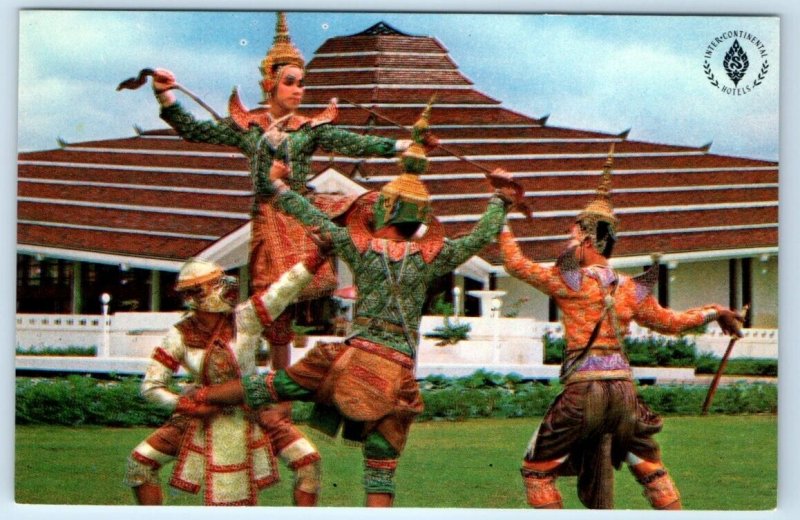 Hotel Siam Intercontinental - Bangkok THAILAND - Thai International Postcard