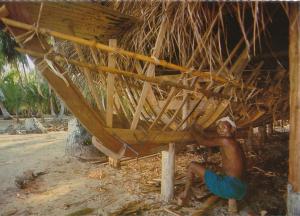 Yapese Boat Builder - Yap Islands, Micronesia