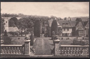 Somerset Postcard - St Catherine's Court and Church, Bath    BT730