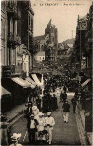 CPA Le TRÉPORT - Rue de la Batterie (105802)