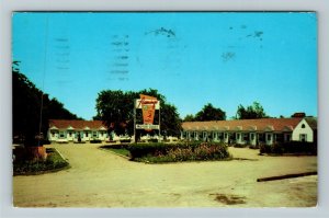 Mitchell SD-South Dakota, Flamingo Motor Court, Chrome c1962 Postcard 