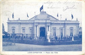 International Exhibition Postcard Liege 1905 holiday palace