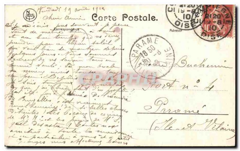Brussels Old Postcard King Malson