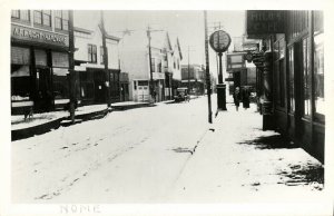 australia, Queensland, NOME, Street Scene, Milo's Cafe (1950s) RPPC Postcard