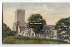 cu0177 - Cheiton Parish Church , Kent - postcard