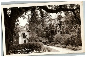 1907-15 The Memorial Union Iowa State College Ames Rppc Postcard Real Photo 