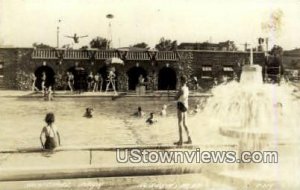 Real Photo - Municipal Park in Auburn, Nebraska