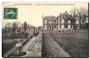 Old Postcard Chatillon Coligny Le Chateau De Jean Goujon Well And The Tour De...