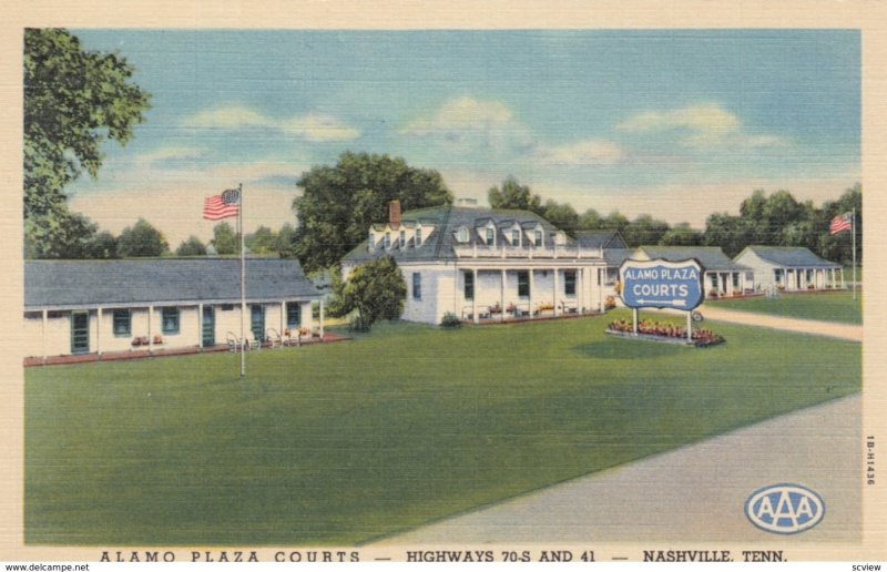 NASHVILLE , Tennessee, 1930-40s ; Alamo Plaza Courts