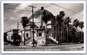 K45/ Corpus Christi Texas RPPC Postcard c40 Cline First Methodist Church 371