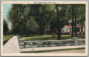 OCALA FL EAST FIFTH STREET ANTIQUE POSTCARD