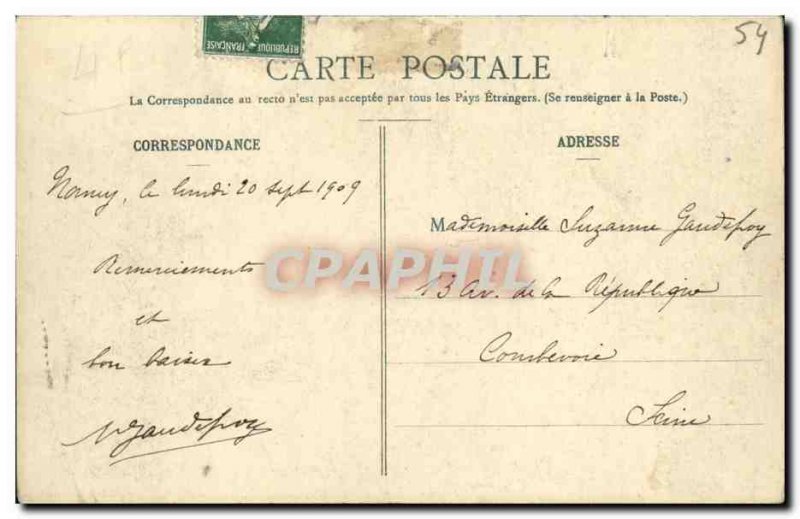 Old Postcard Nancy Cap Folklore