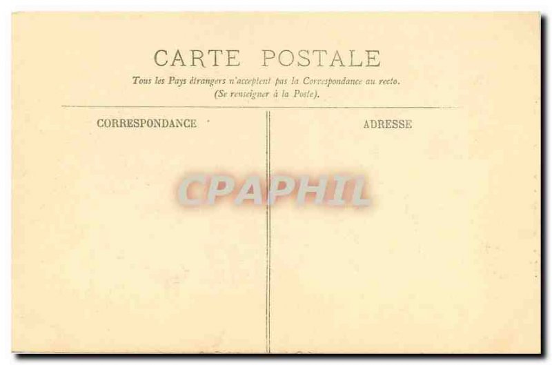 Old Postcard Laval La Cathedrale Interieur