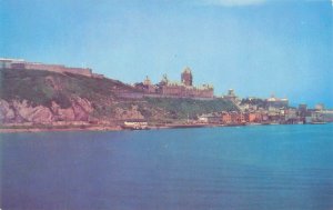 Quebec Canada  General View Atop Cape Diamond Vintage Chrome Postcard