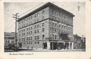 LP38   Canton Ohio  Masonic Temple              Postcard