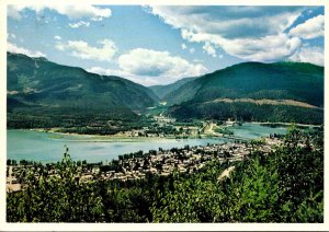 Canada British Columbia Revestoke Panoramic View 1983