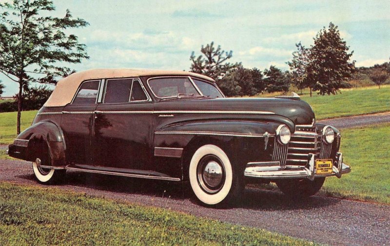 1941 Oldsmobile Model 98 Sedan Automobilorama Classic Car Vintage Postcard