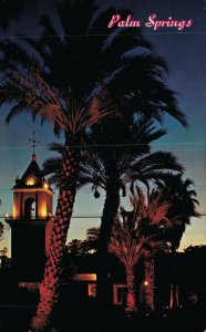USA Palm Springs California Vintage Postcard 07.75