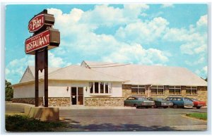SPRING HOUSE, PA Pennsylvania ~ Roadside PIKE FAMILY Restaurant c1960s  Postcard