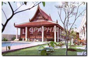 Postcard Modern Thailand Thailand Sal Thai Replica of a century 13The thai house