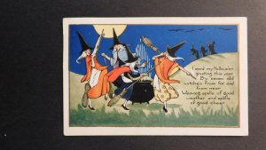 1927 USA Halloween Postcard Cover From Carlisle PA to ? PA