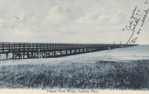 DUXBURY, Massachusetts , 1909 ;  Powder Point Bridge