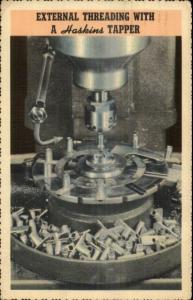 Linen Adv - Machinery Haskins Tapper Machine RG Haskins Chicago IL Postcard