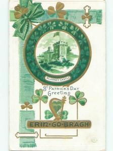 Divided-Back ST. PATRICK'S DAY SCENE Great Postcard W8231