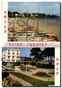 Postcard Modern Saint Lunaire The Veil Of The Miniature Golf School